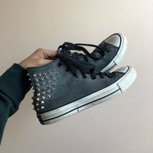 Converse | Shoes | Spiked Converse High Tops | Poshmark